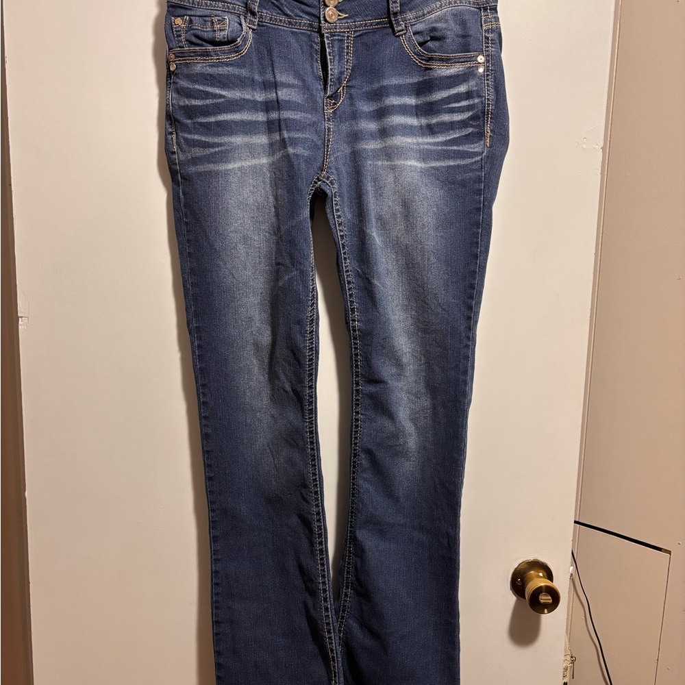 Wallflower Blue Boot Cut Jeans Classic Style